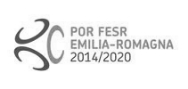 Logo del programma POR FESR Emilia-Romagna per il periodo 2014-2020.